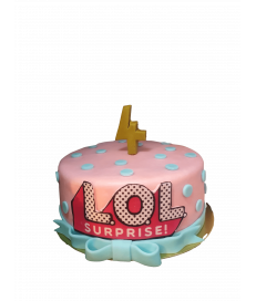 Gâteau d'anniversaire - Poupée L.O.L