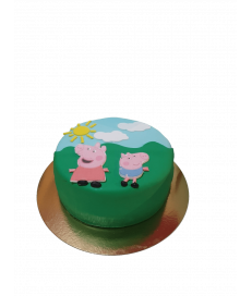 Gâteau d'anniversaire - Peppa pig