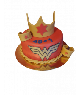 Gâteau d'anniversaire - Wonder woman