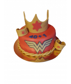 Gâteau d'anniversaire - Wonder woman