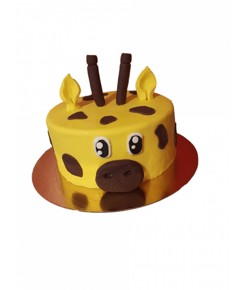 Gâteau d'anniversaire -Girafe