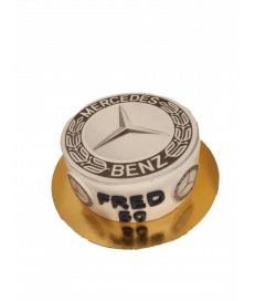 Gâteau d'anniversaire - Mercedes