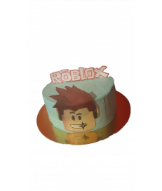 Gâteau d'anniversaire - Roblox bleu