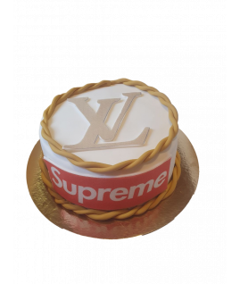 Gâteau d'anniversaire - Supreme, Louis Vuitton