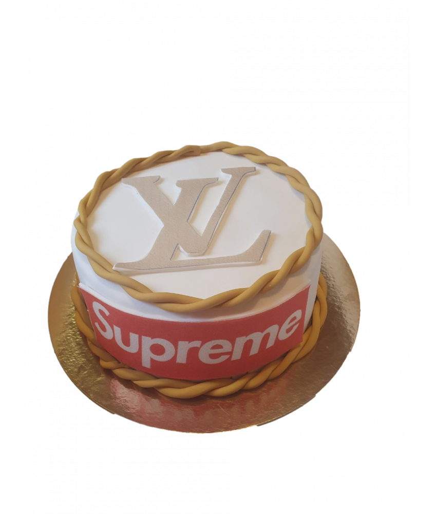 Gâteau d'anniversaire - Supreme, Louis Vuitton