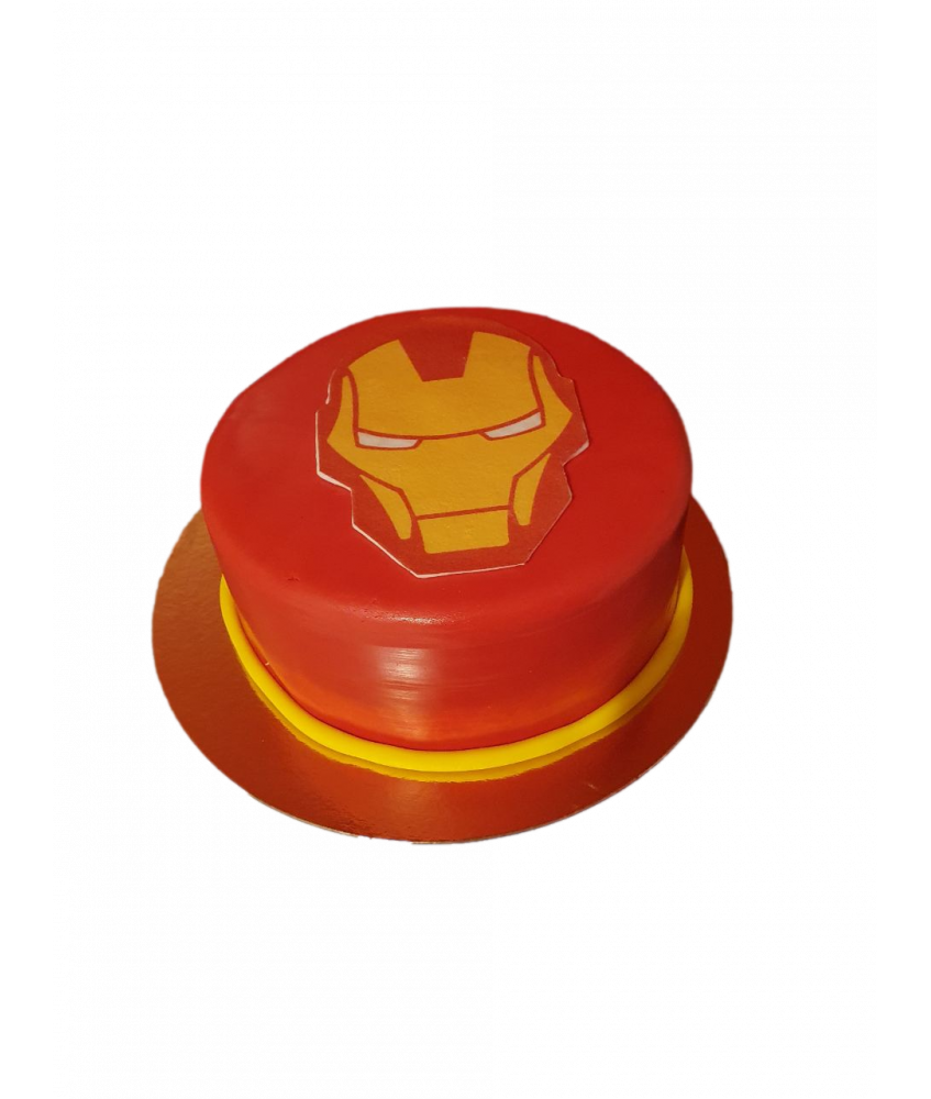 Gâteau d'anniversaire - Iron man