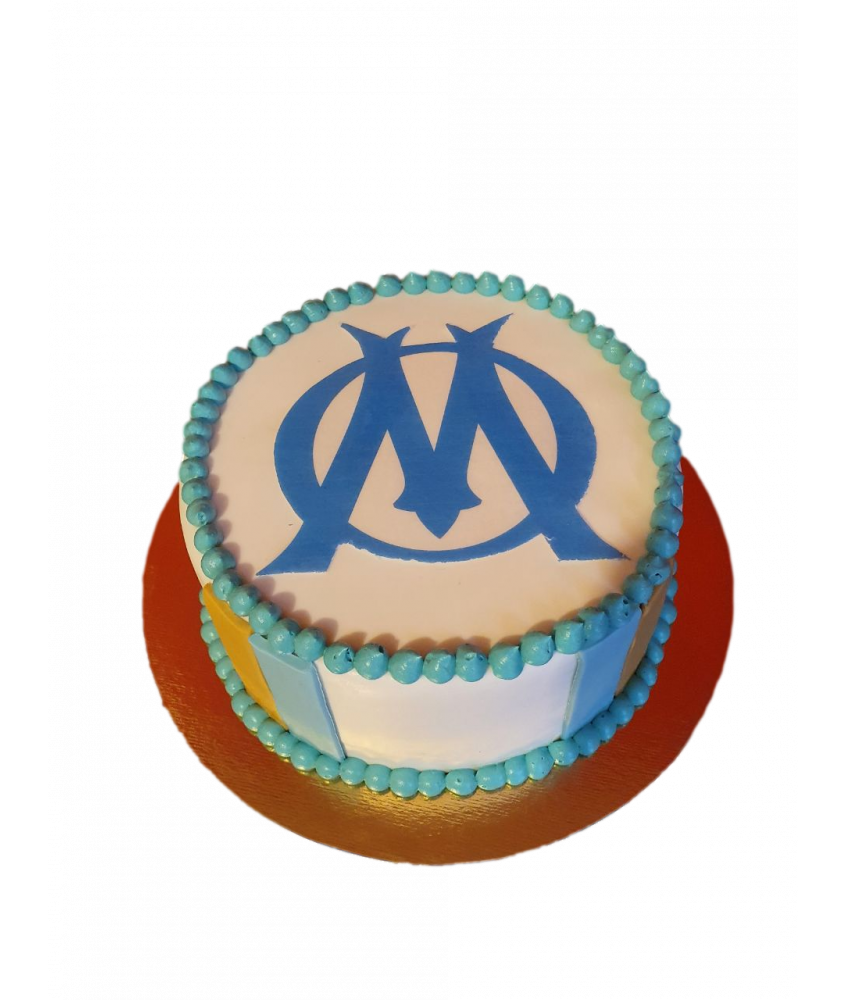 Gâteau d'anniversaire - Olympique de Marseille