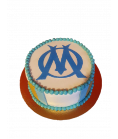 Gâteau d'anniversaire - Olympique de Marseille