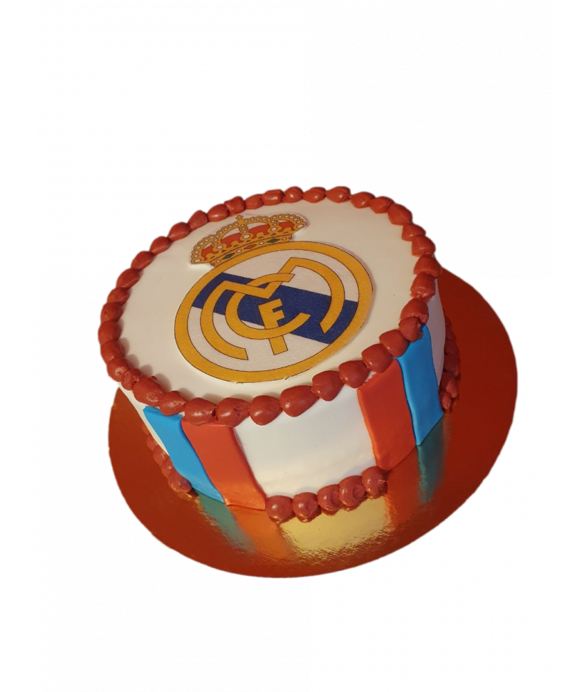 Gâteau d'anniversaire - Real Madrid