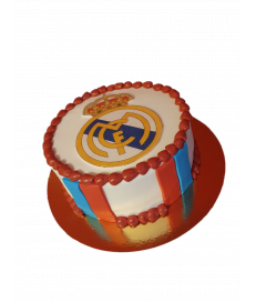 Gâteau d'anniversaire - Real Madrid