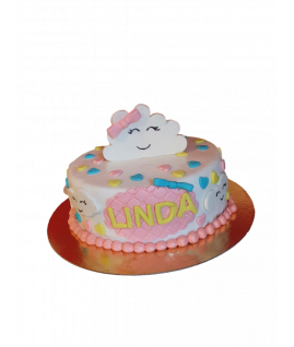 Gâteau d'anniversaire - Nuage