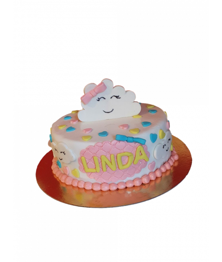 Gâteau d'anniversaire - Nuage