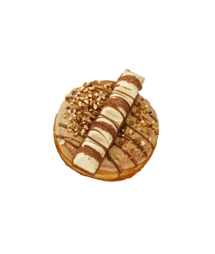 Donuts kinder bueno white