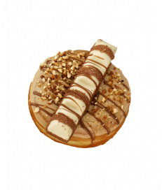 Donuts kinder bueno white