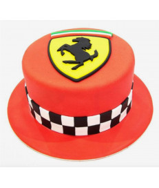 Gâteau d'anniversaire - Ferrari