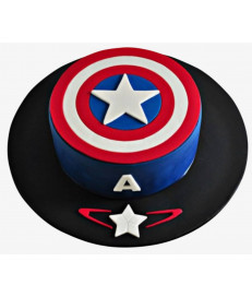 Gâteau d'anniversaire - Captain America