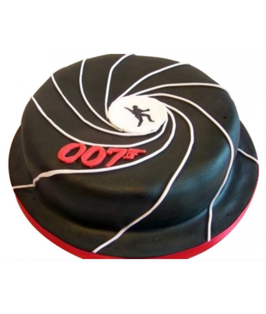 Gâteau d'anniversaire - James Bond, 007