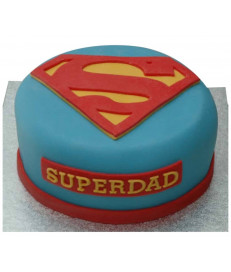 Gâteau d'anniversaire - Superman