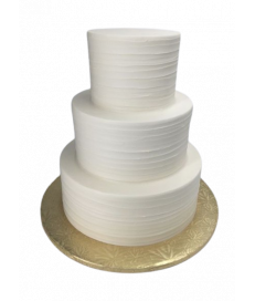 Pièce montée de mariage - Wedding cake strié