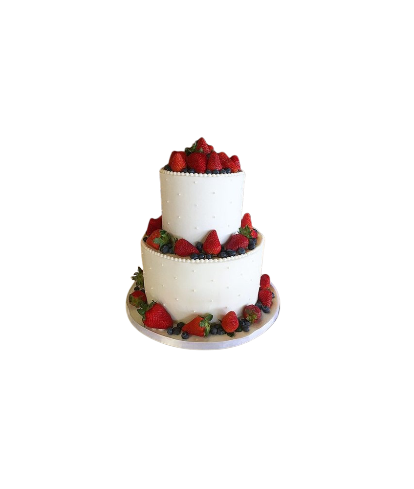 Pièce montée de mariage - Wedding cake fruits rouges