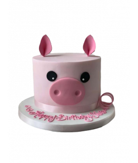 Gâteau d'anniversaire - Cochon