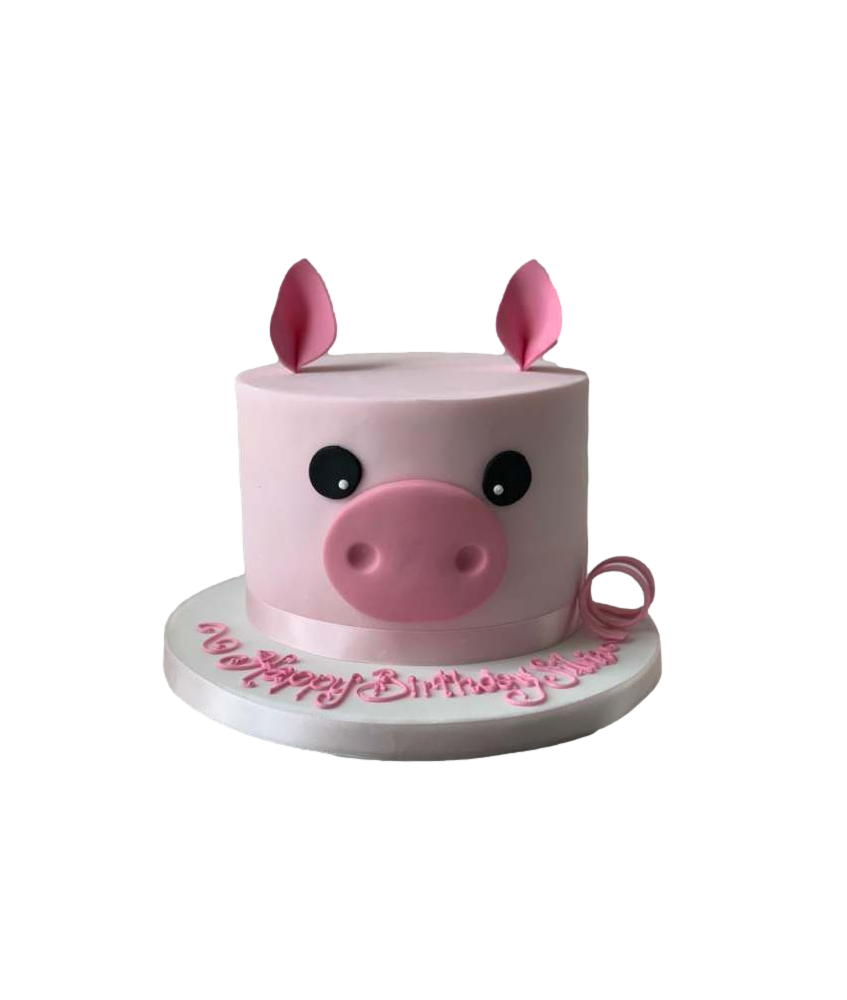 Gâteau d'anniversaire - Cochon