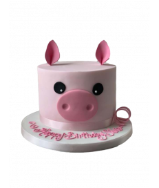 Gâteau d'anniversaire - Cochon