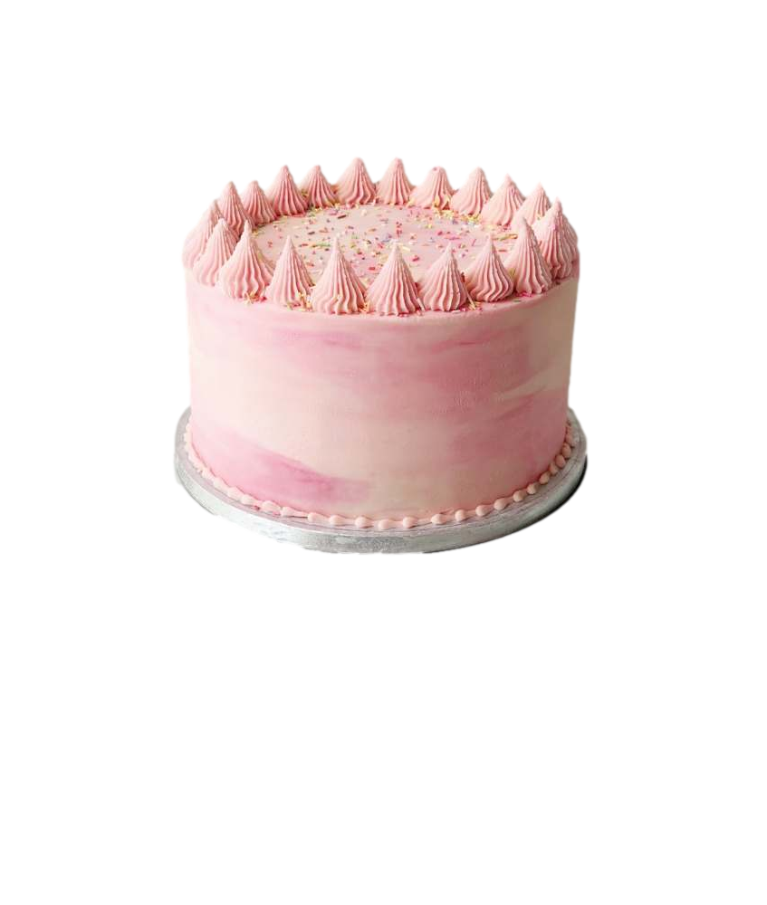 Gâteau d'anniversaire - Layer cake rose