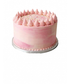 Gâteau d'anniversaire - Layer cake rose