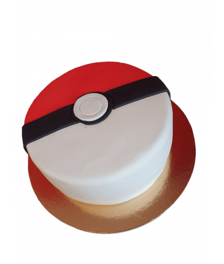 Gâteau d'anniversaire - Pokemon, pokeball