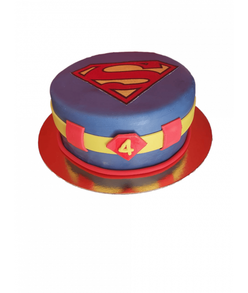 Gâteau d'anniversaire - Superman