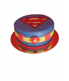 Gâteau d'anniversaire - Superman